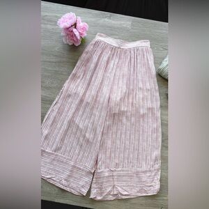 Sunny Day Red and White Stripes Pants Size Large Brand: Wishlist